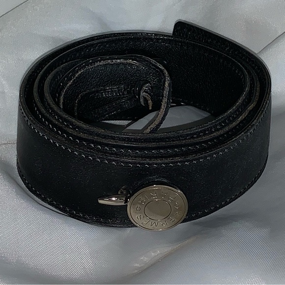 authentic HERMÈS size 70 calfskin Clou de Selle belt